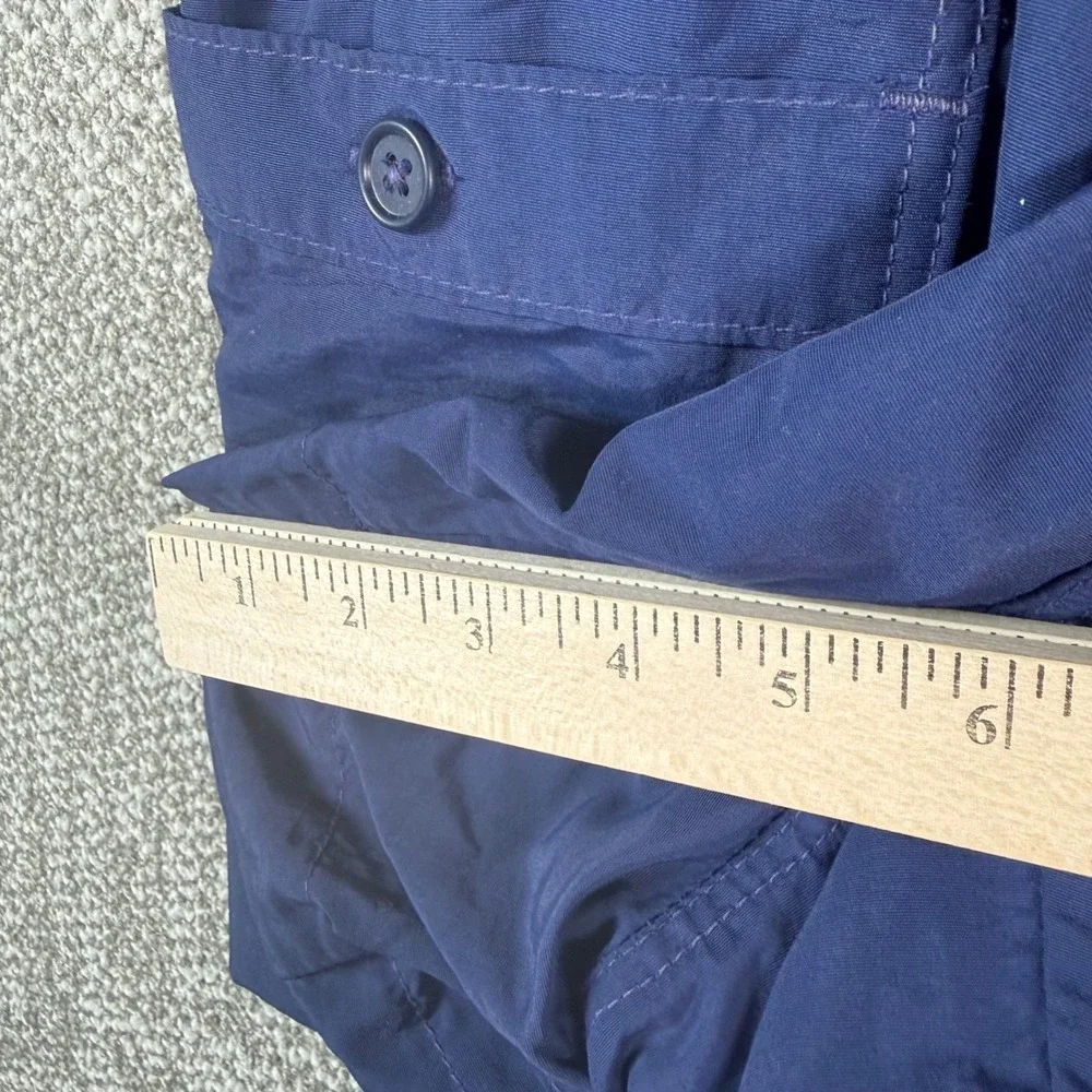 AFTCO Fishing Shorts Bluewater Wear Mens 40 Navy Blue Vintage Nylon Utility M01